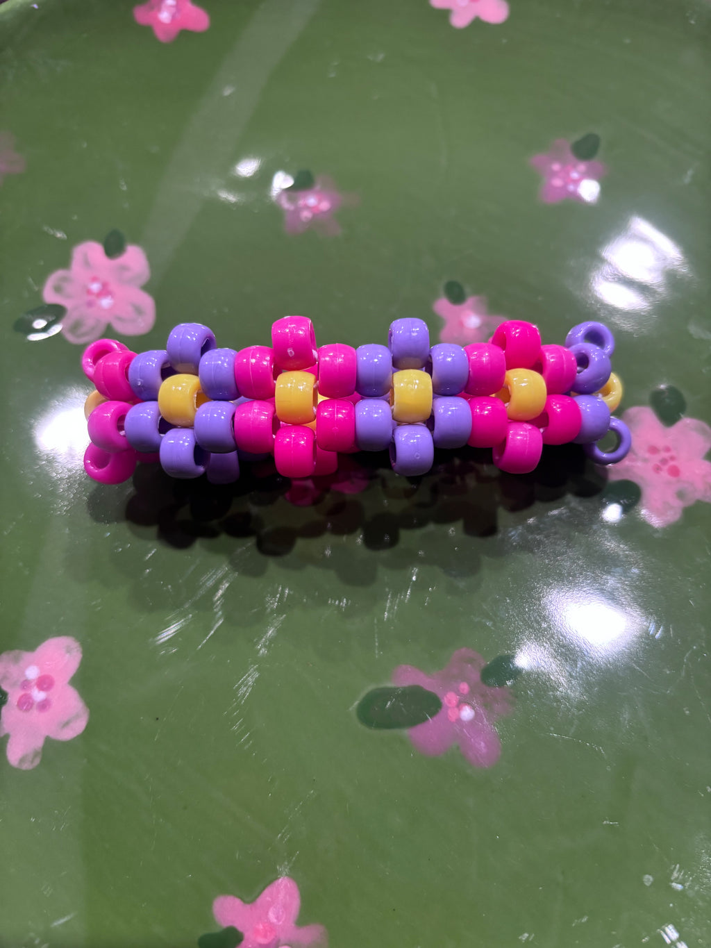 Kandi Flower Cuff