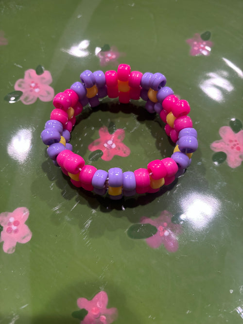 Kandi Flower Cuff